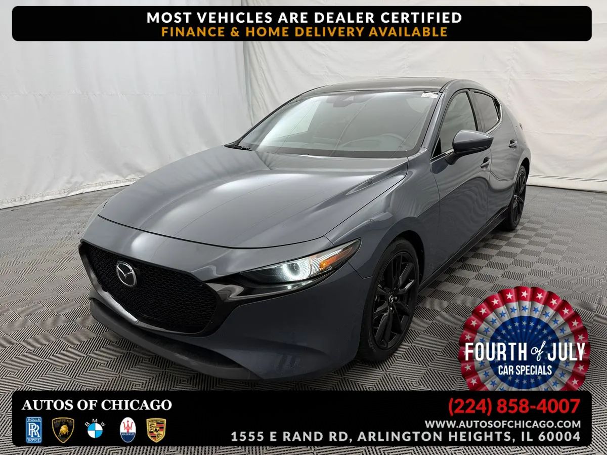 Gray 2019 Mazda MAZDA3 Hatchback Front-Wheel Drive 6-Speed Automatic Overdrive