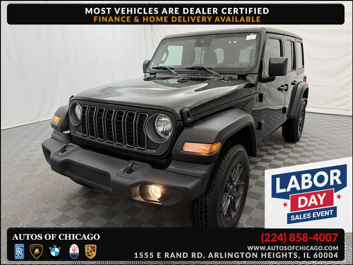 2025 Jeep Wrangler Sport S 4 Door 4x4