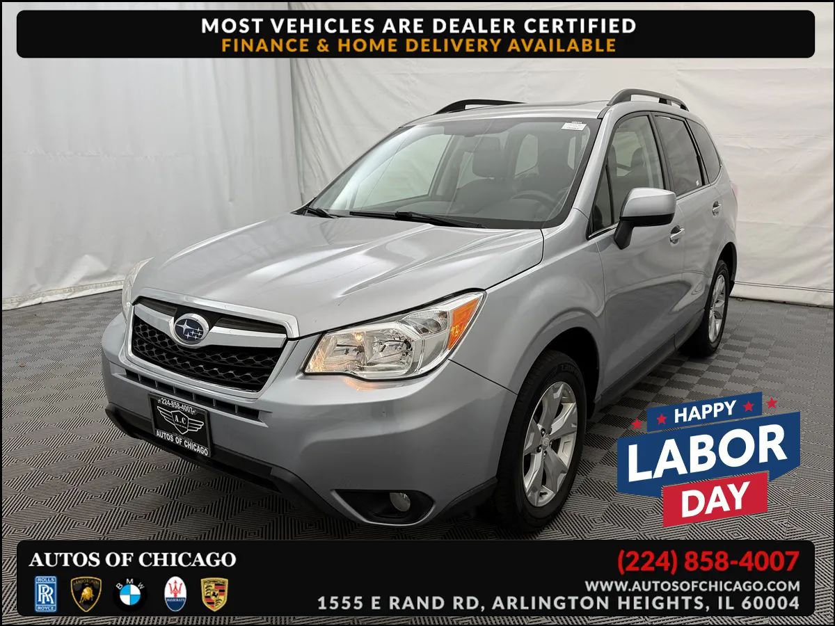 Silver 2016 Subaru Forester SUV / Crossover All-Wheel Drive Automatic