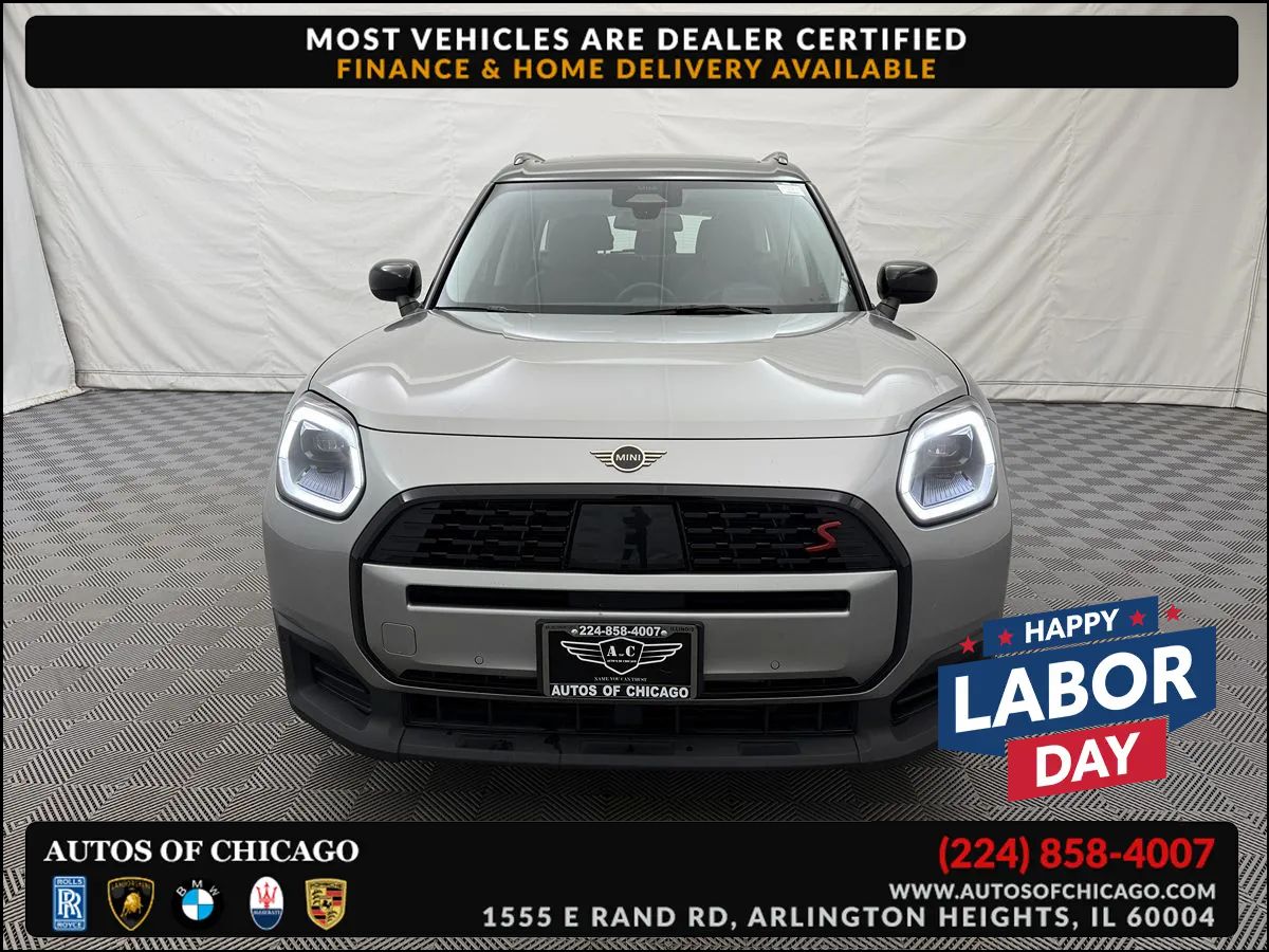 Silver 2025 MINI Countryman SUV / Crossover All-Wheel Drive Automatic