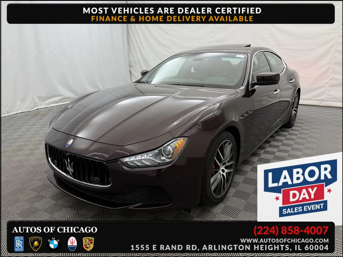 2014 Maserati Ghibli 4dr Sdn S Q4