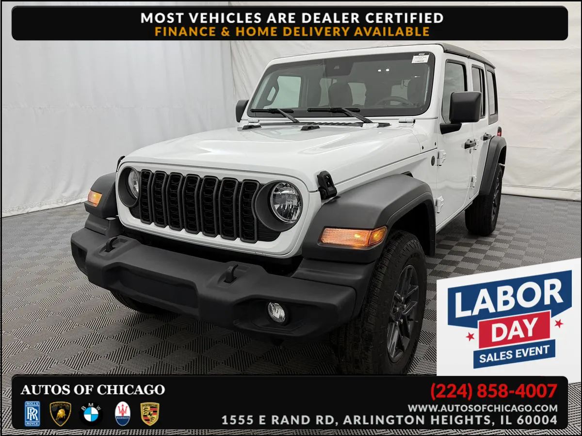 2025 Jeep Wrangler Sport S 4 Door 4x4