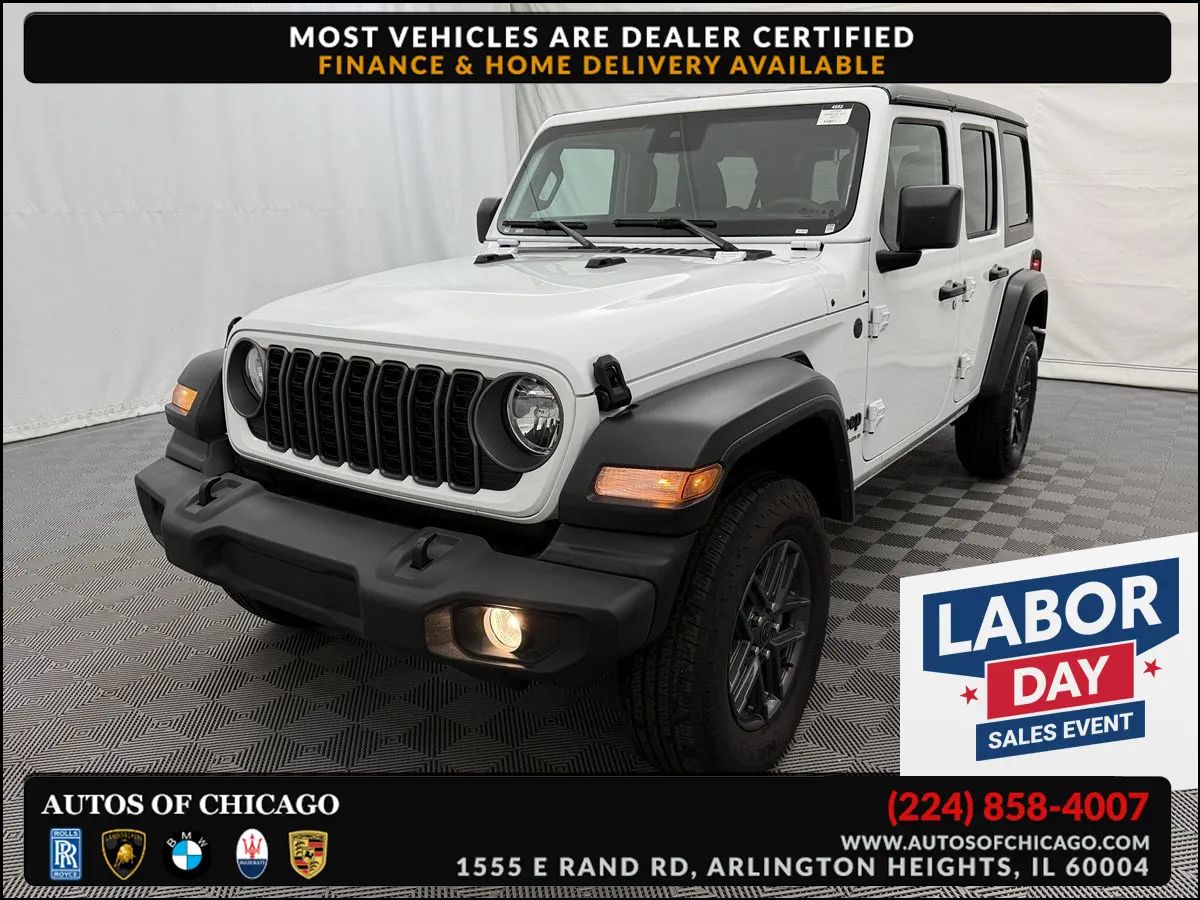 2025 Jeep Wrangler Sport S 4 Door 4x4