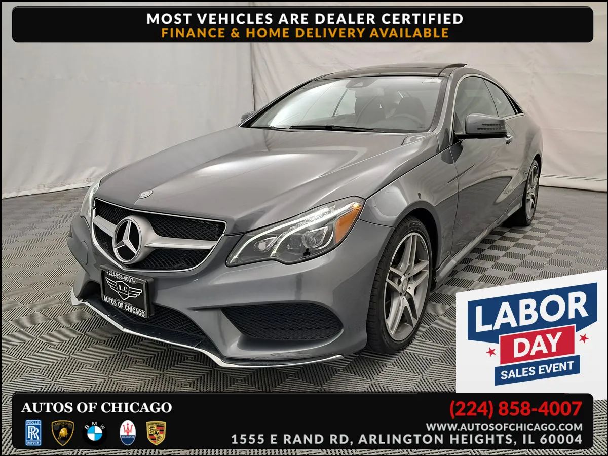 2017 Mercedes-Benz E-Class E 400 4MATIC Coupe
