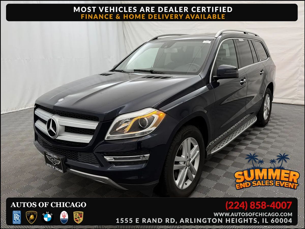 Gray 2014 Mercedes-Benz GL-Class SUV / Crossover All-Wheel Drive Automatic