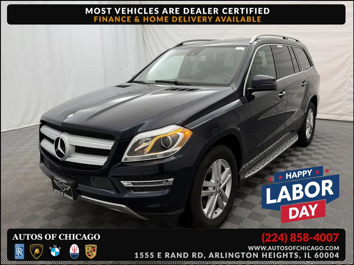 Gray 2014 Mercedes-Benz GL-Class SUV / Crossover All-Wheel Drive Automatic
