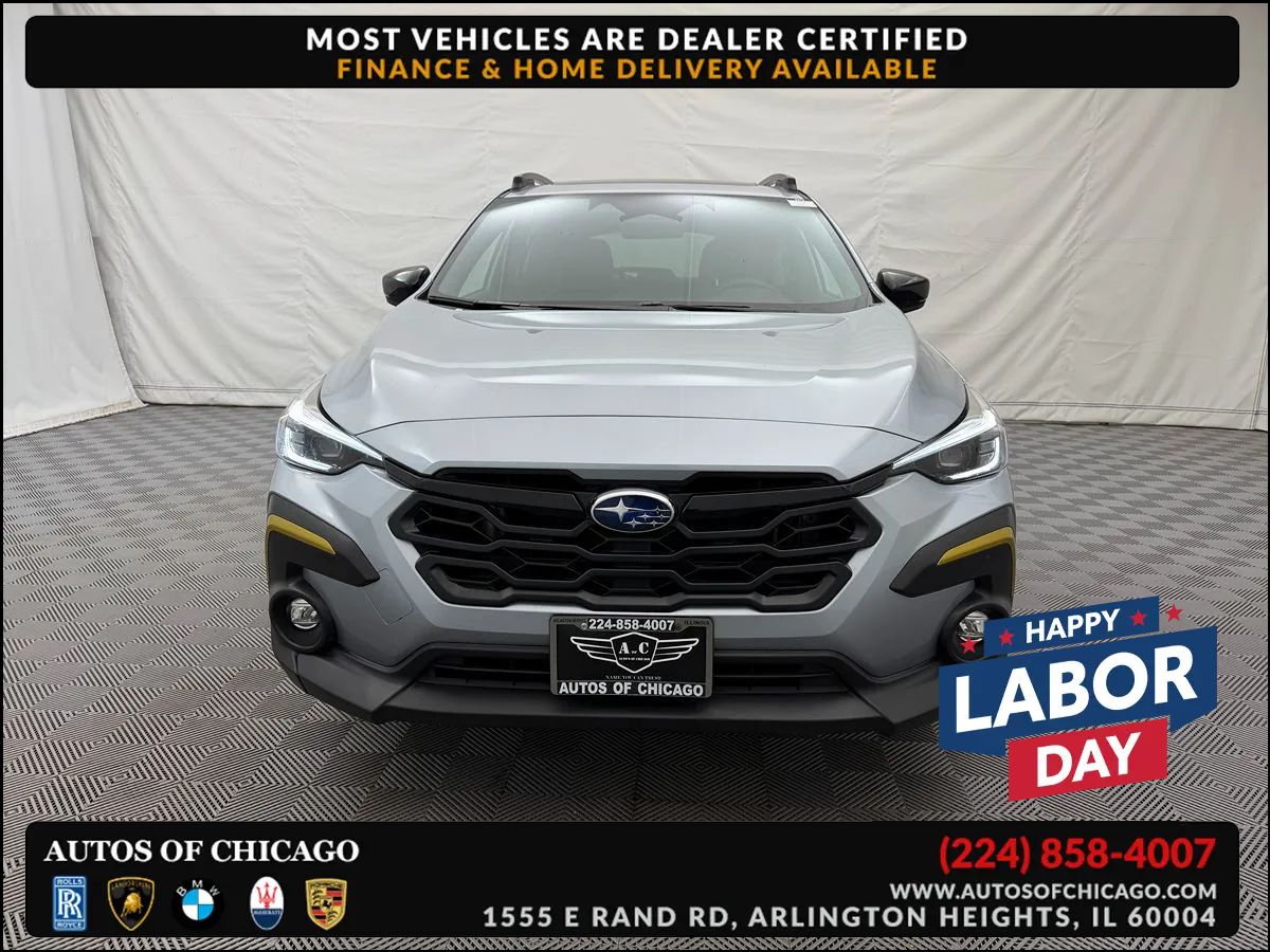 Silver 2024 Subaru Crosstrek SUV / Crossover All-Wheel Drive Automatic