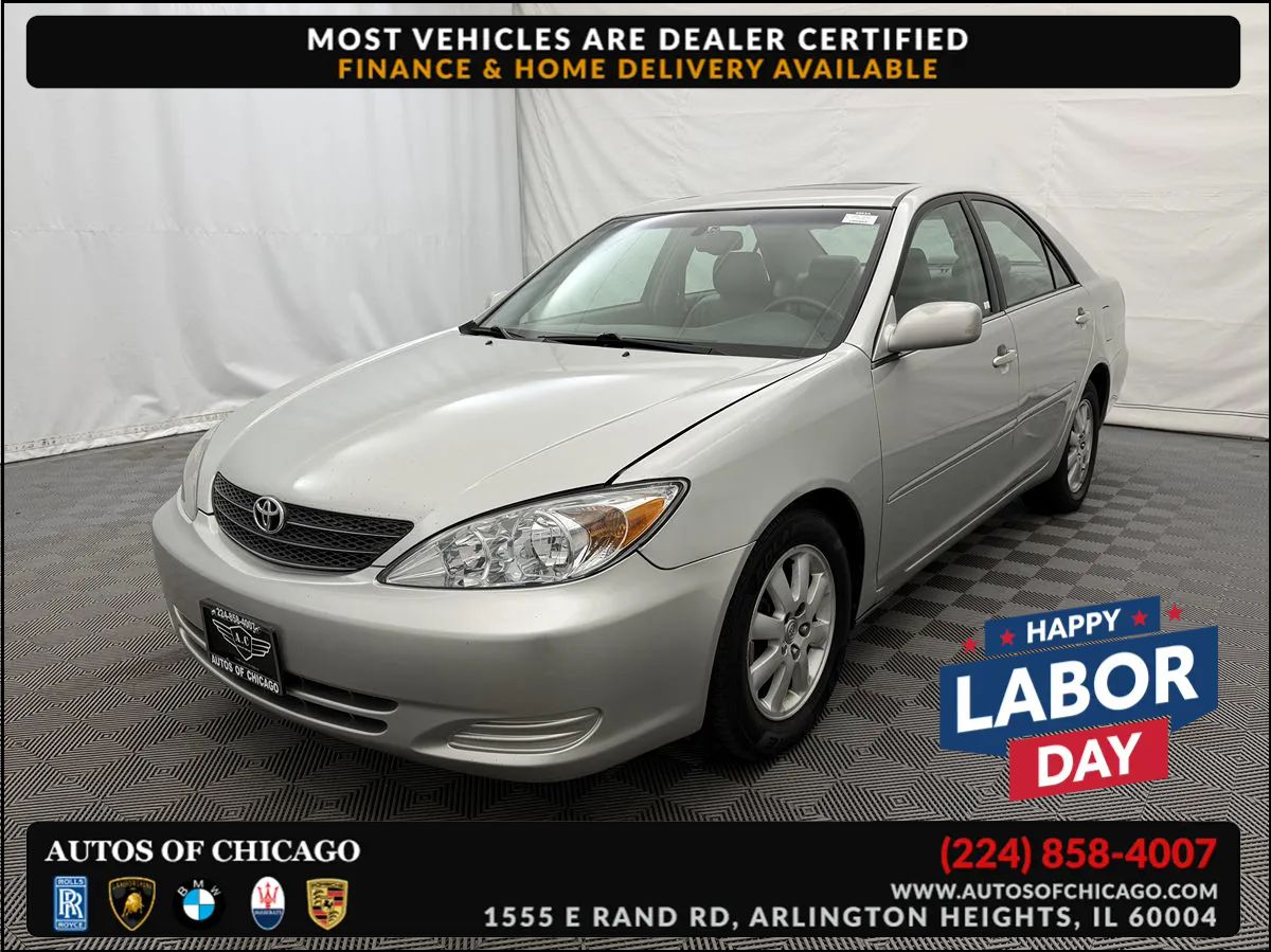 Silver 2002 Toyota Camry Sedan Front-Wheel Drive Automatic