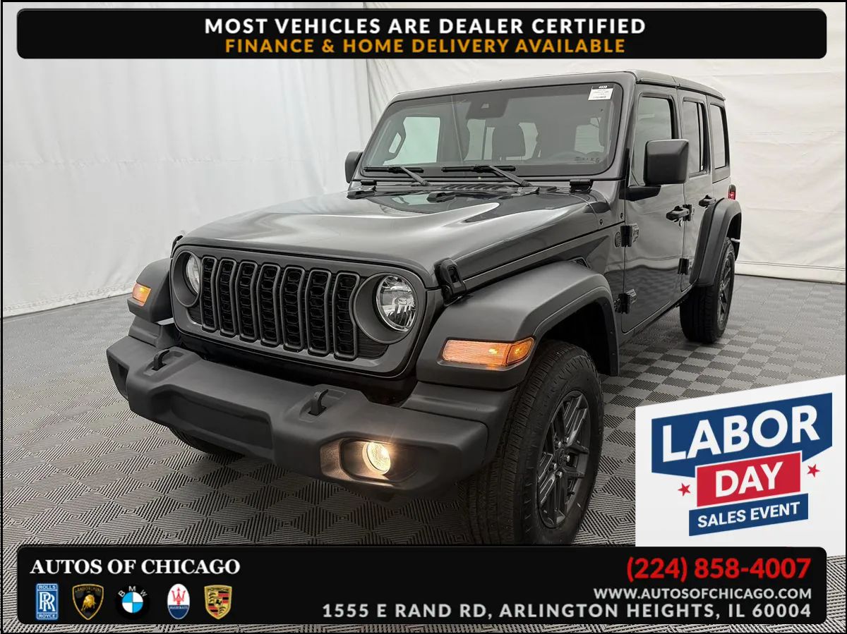 2025 Jeep Wrangler Sport S 4 Door 4x4