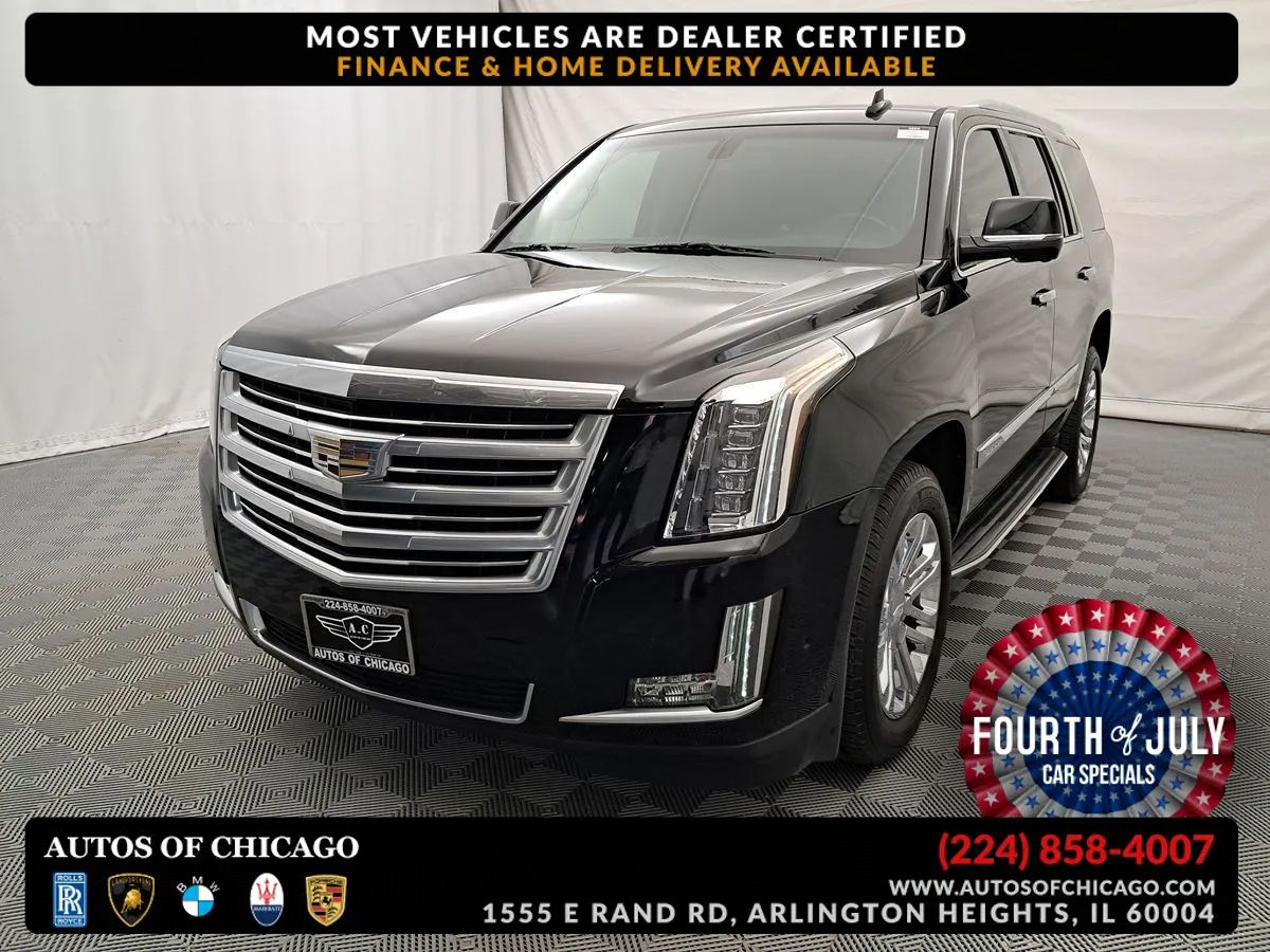 Black 2016 Cadillac Escalade SUV / Crossover Four-Wheel Drive Automatic