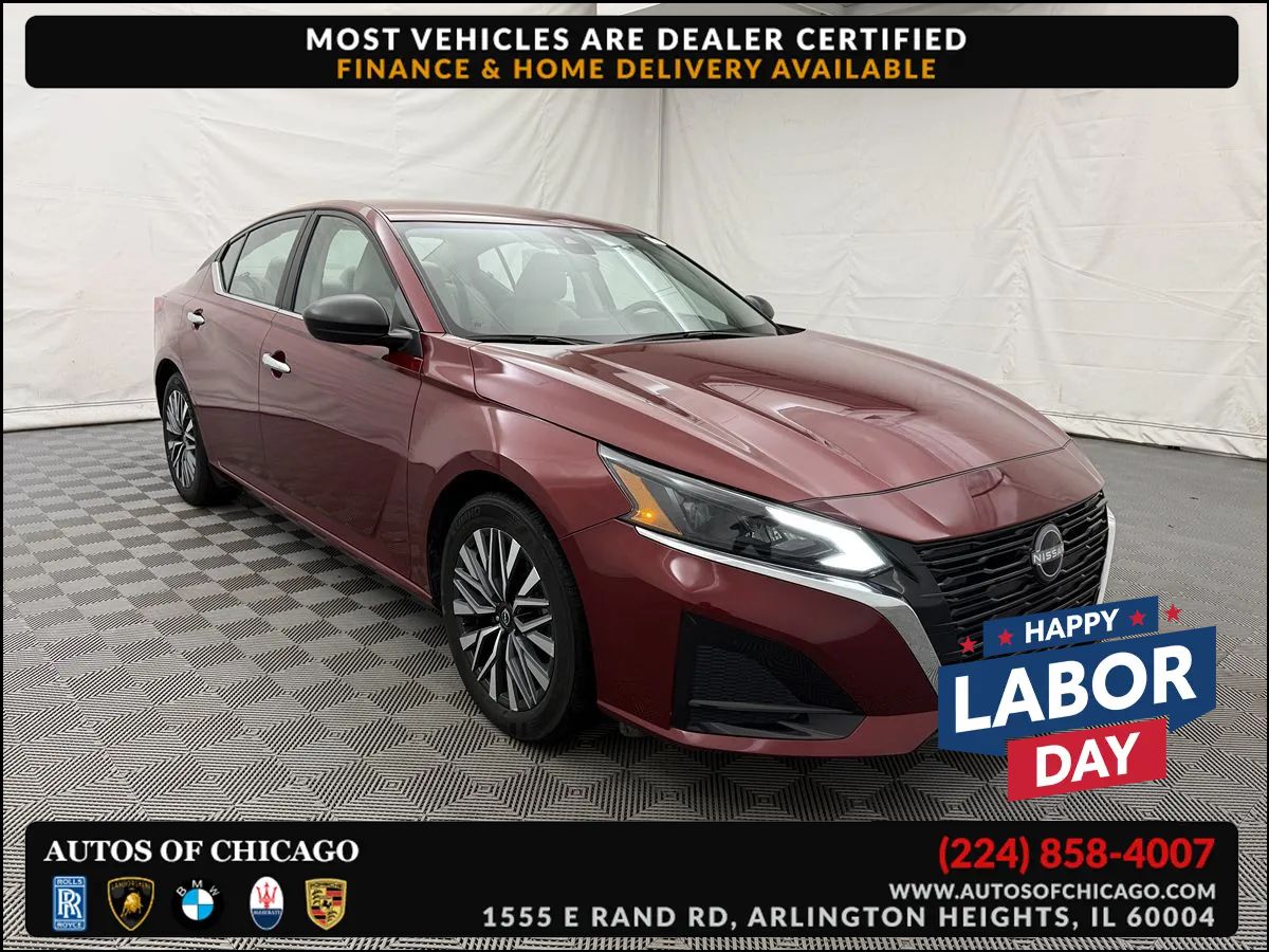 Red 2025 Nissan Altima Sedan Front-Wheel Drive Automatic