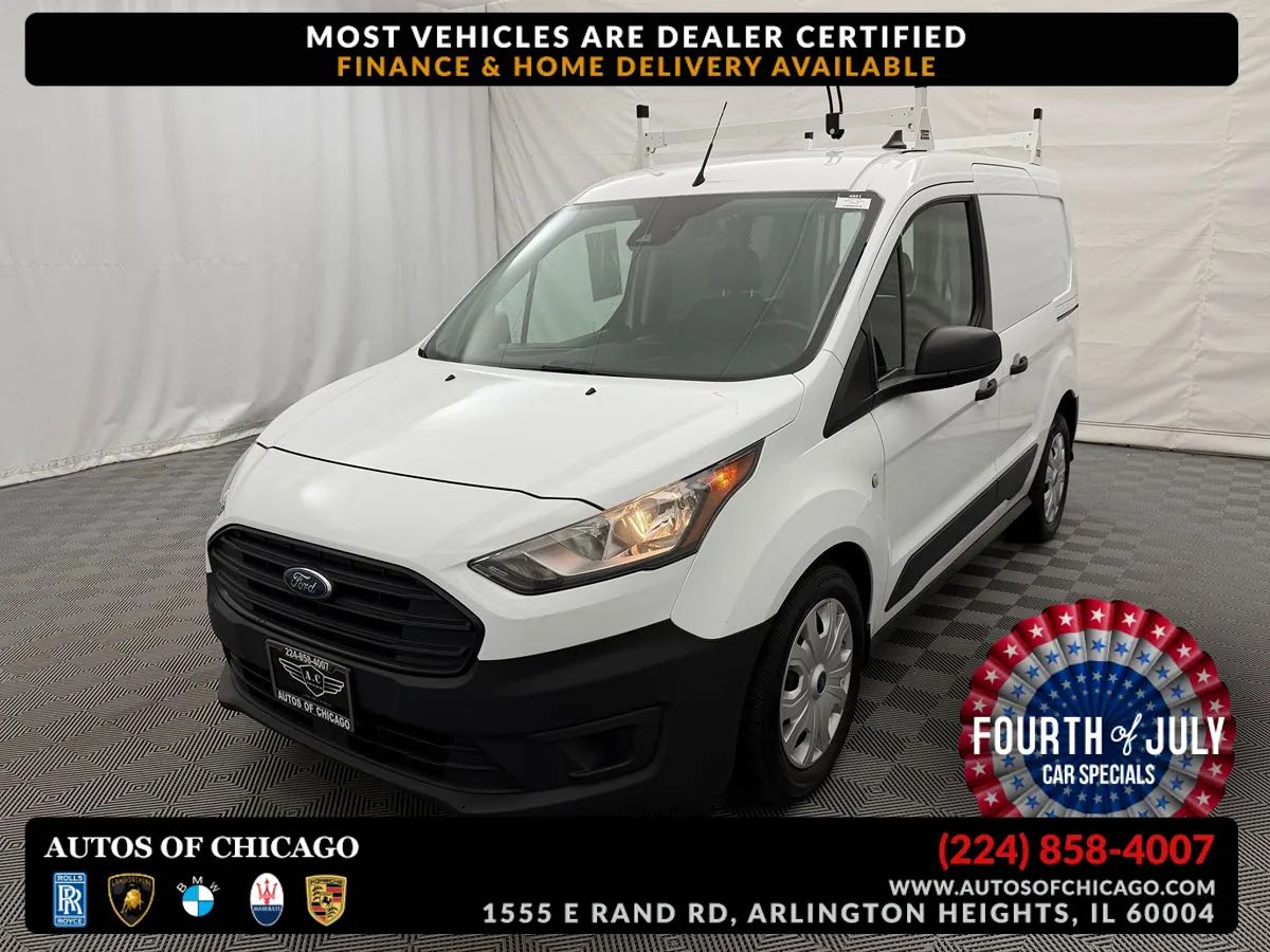 White 2020 Ford Transit Connect Van Front-Wheel Drive Automatic