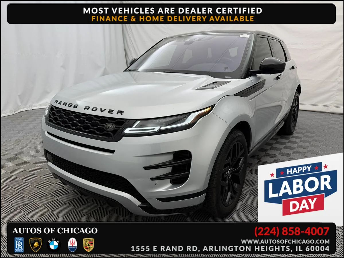 2020 Land Rover Range Rover Evoque Plata SUV/Crossover Tracción en las cuatro ruedas Automática