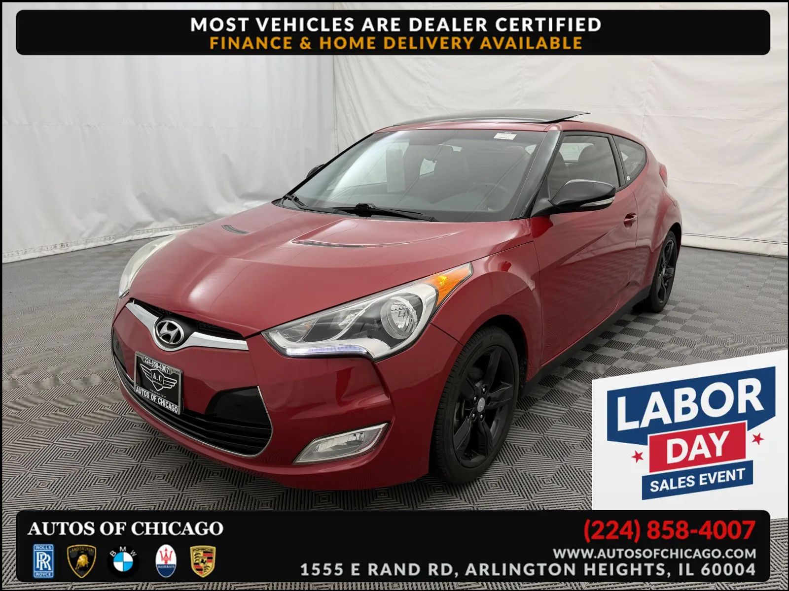 2014 Hyundai Veloster GLS(1.6 STD, STyle, Tech /1.6T)