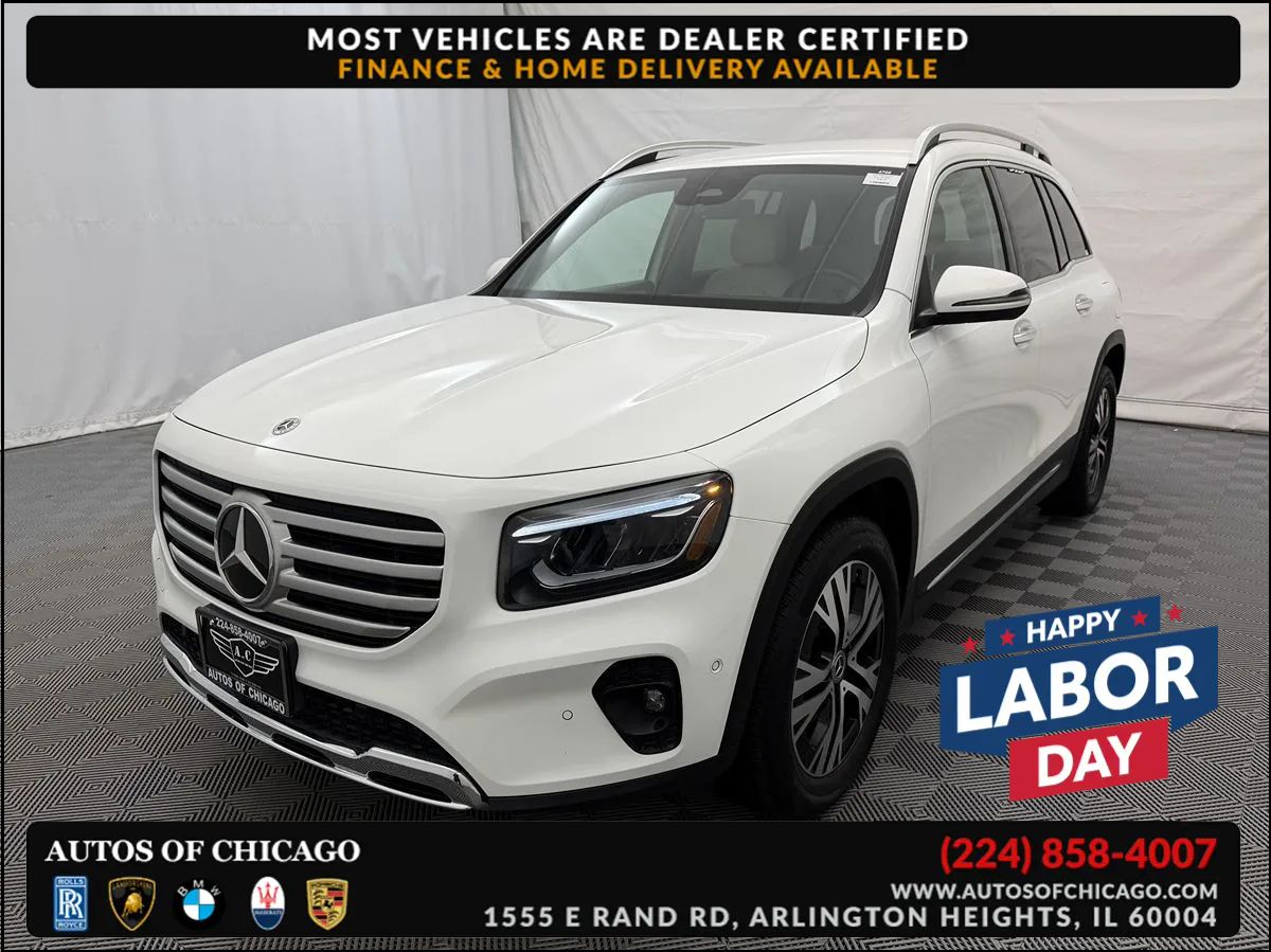 White 2025 Mercedes-Benz GLB SUV / Crossover Front-Wheel Drive Automatic