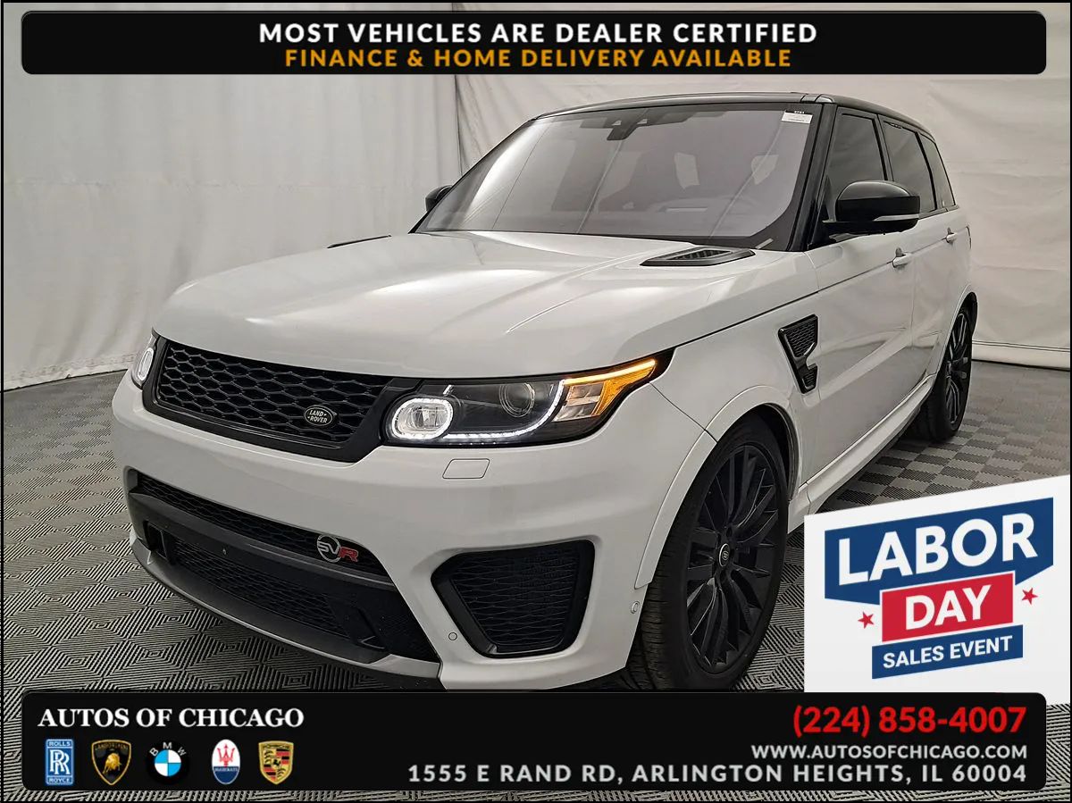 2017 Land Rover Range Rover Sport SVR