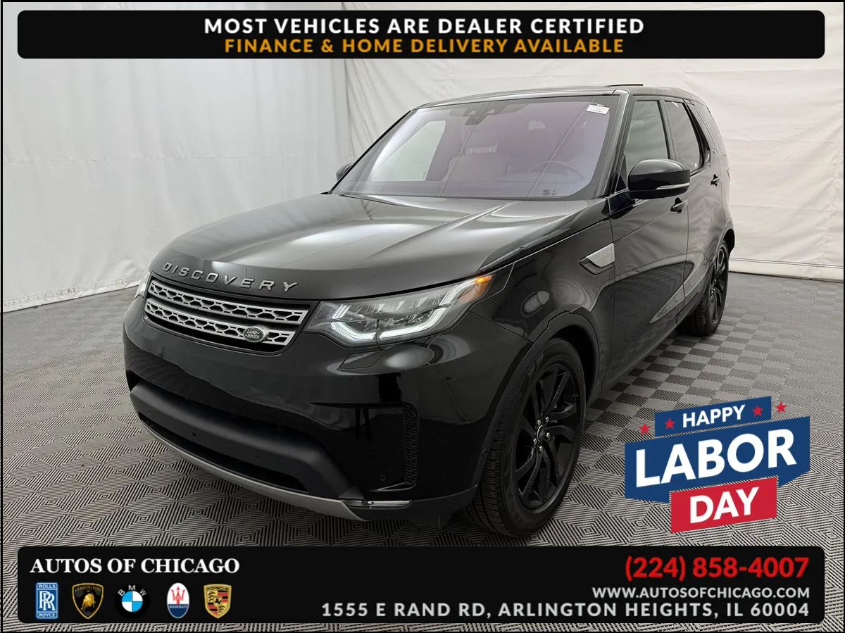 Black 2020 Land Rover Discovery SUV / Crossover All-Wheel Drive Automatic