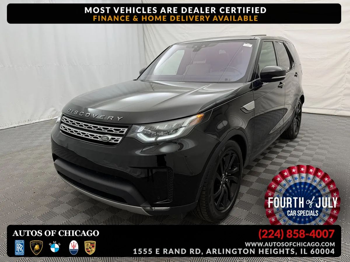 Black 2020 Land Rover Discovery SUV / Crossover All-Wheel Drive Automatic