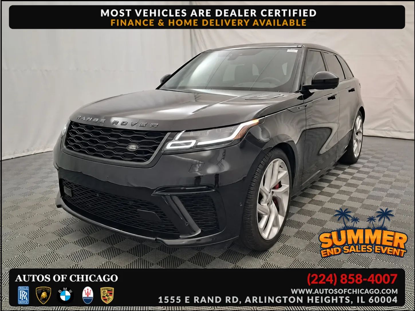 Black 2020 Land Rover Range Rover Velar SUV / Crossover All-Wheel Drive Automatic