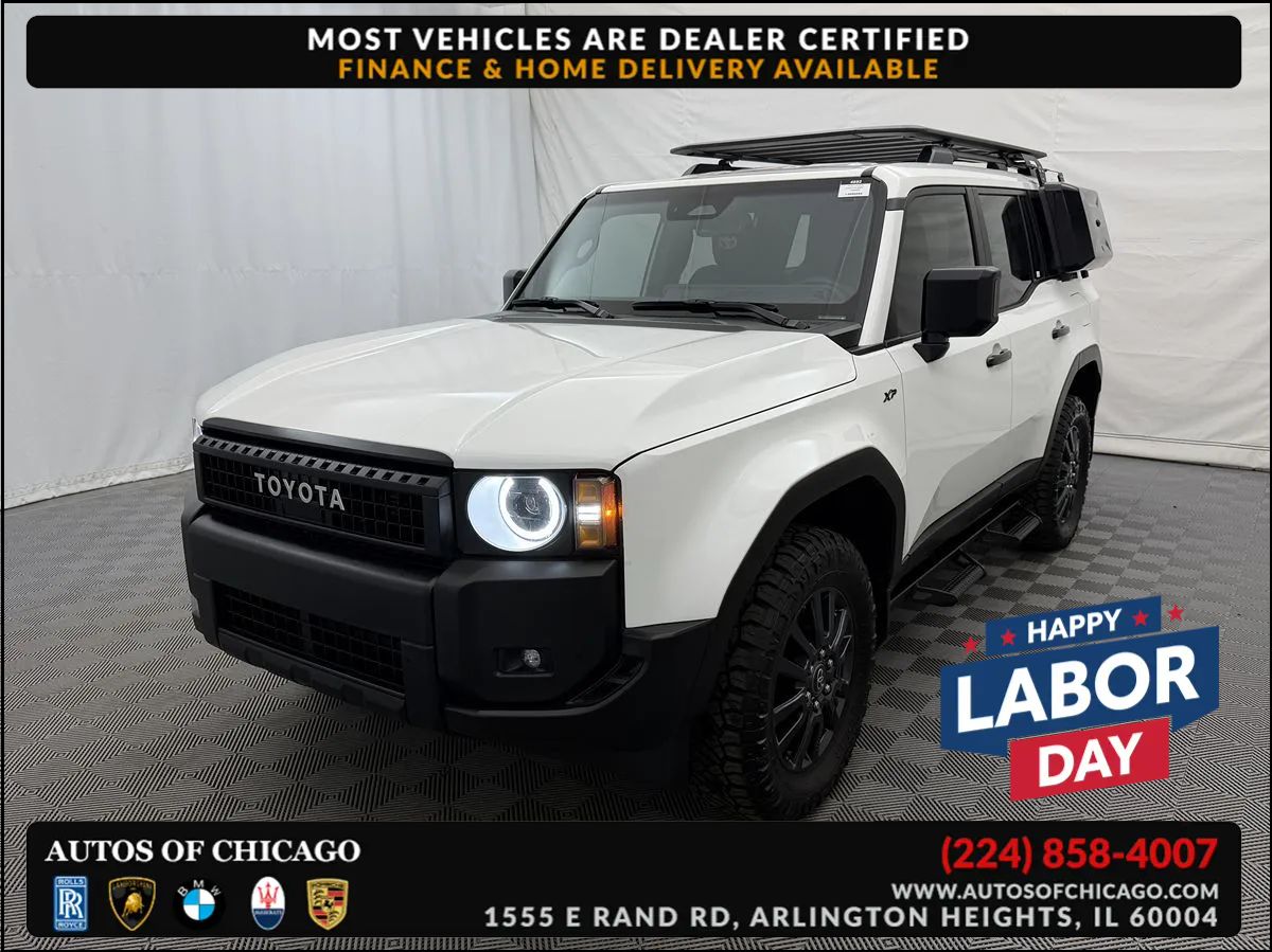 White 2025 Toyota Land Cruiser SUV / Crossover Four-Wheel Drive Automatic