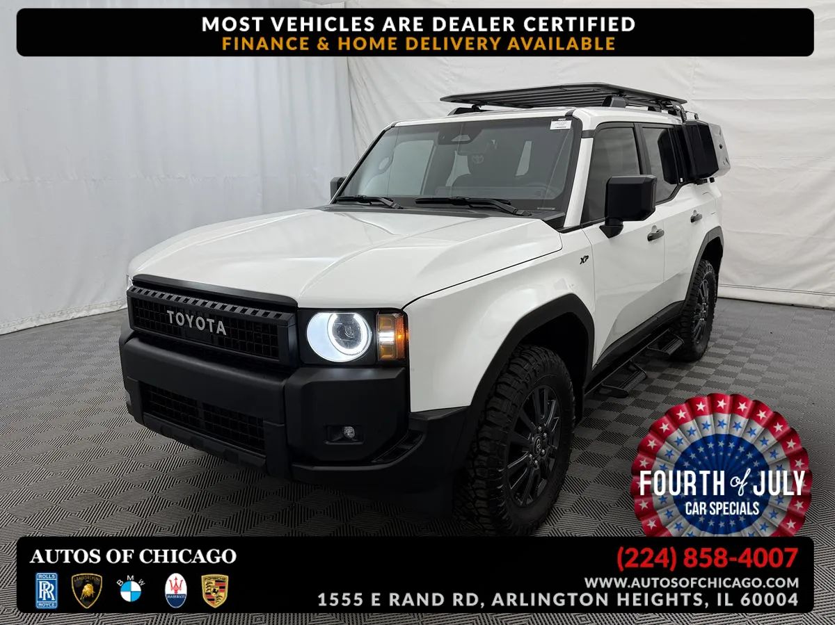 White 2025 Toyota Land Cruiser SUV / Crossover Four-Wheel Drive Automatic