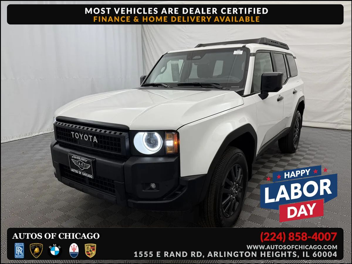 White 2025 Toyota Land Cruiser SUV / Crossover Four-Wheel Drive Automatic