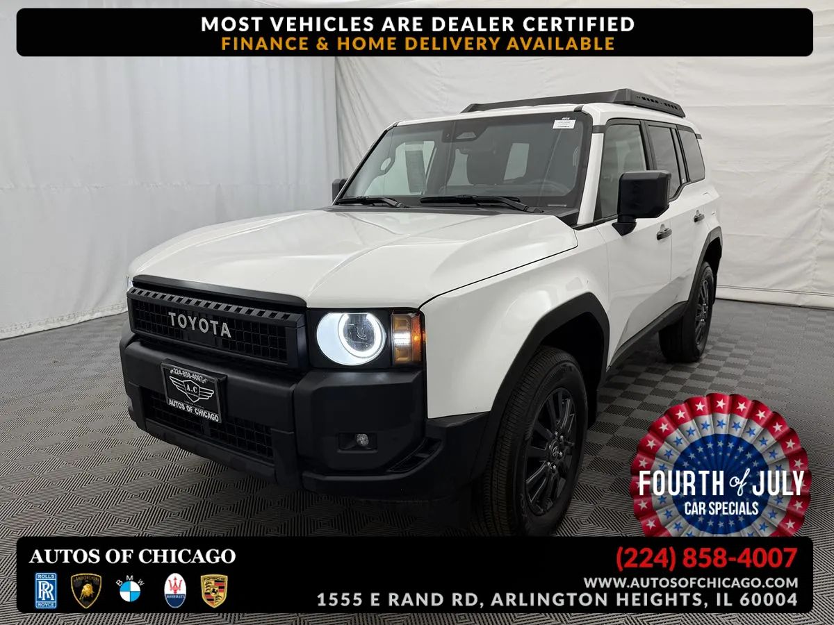 White 2025 Toyota Land Cruiser SUV / Crossover Four-Wheel Drive Automatic