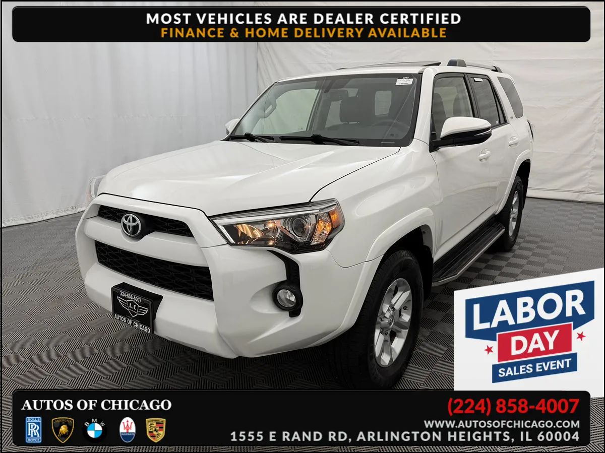 2019 Toyota 4Runner SR5/SR5 Premium/TRD Off Road/TRD Off Road Premium/Ltd/Ltd Night Shade/TRD Pro