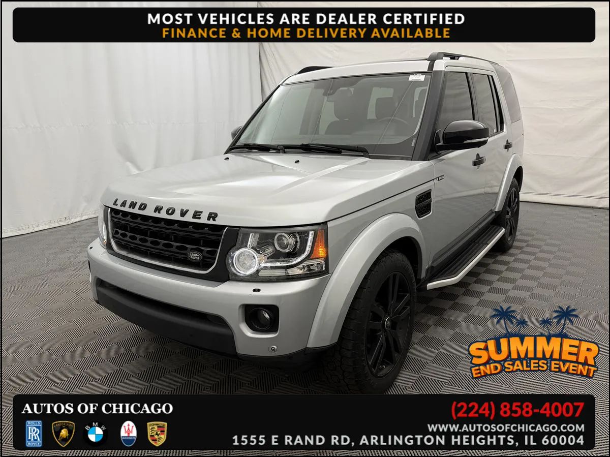 Silver 2016 Land Rover LR4 SUV / Crossover All-Wheel Drive Automatic
