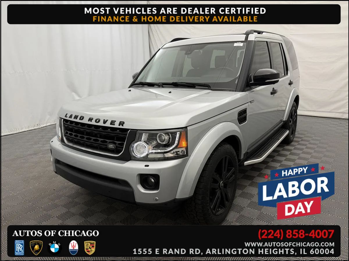 Silver 2016 Land Rover LR4 SUV / Crossover All-Wheel Drive Automatic