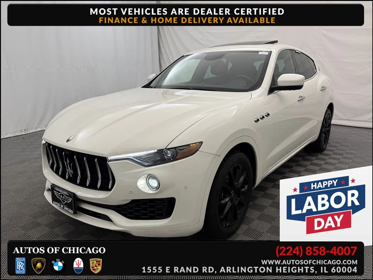 White 2020 Maserati Levante SUV / Crossover All-Wheel Drive Automatic
