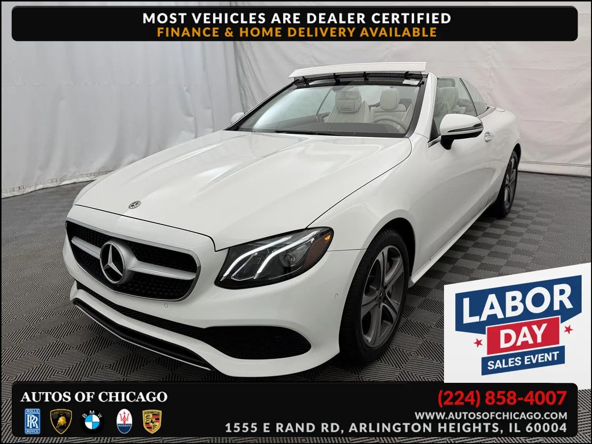 2018 Mercedes-Benz E-Class E 400-4M