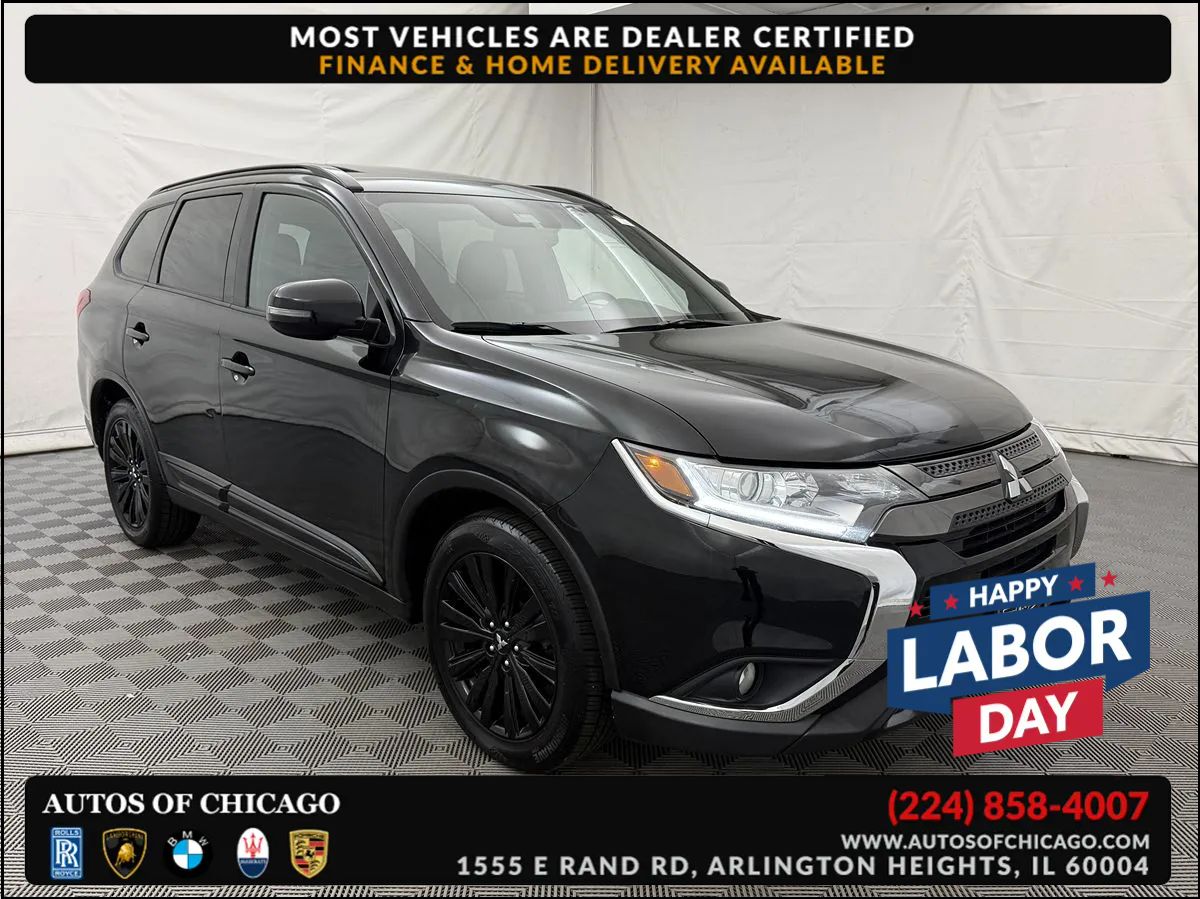 Black 2020 Mitsubishi Outlander SUV / Crossover Front-Wheel Drive Automatic