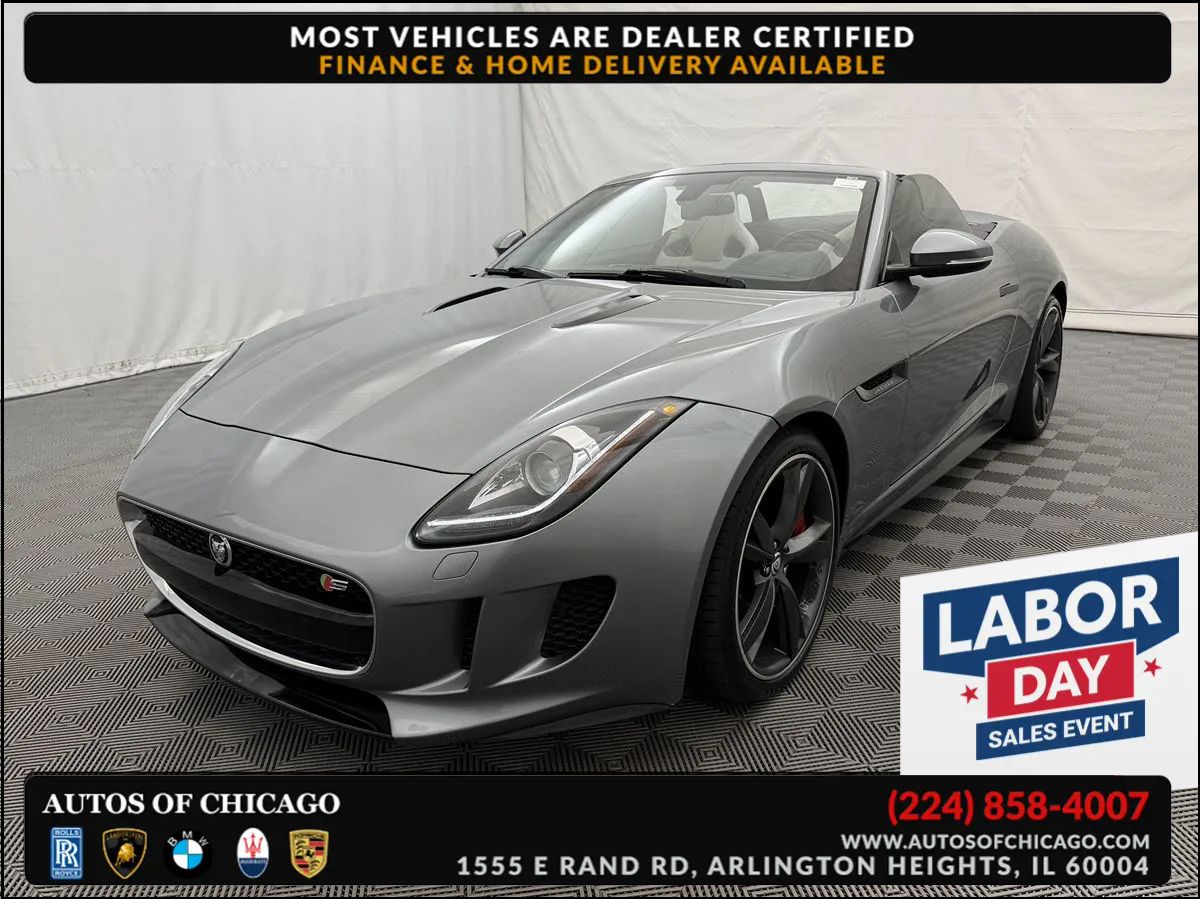  2014 Jaguar F-TYPE S V8 Convertible RWD   