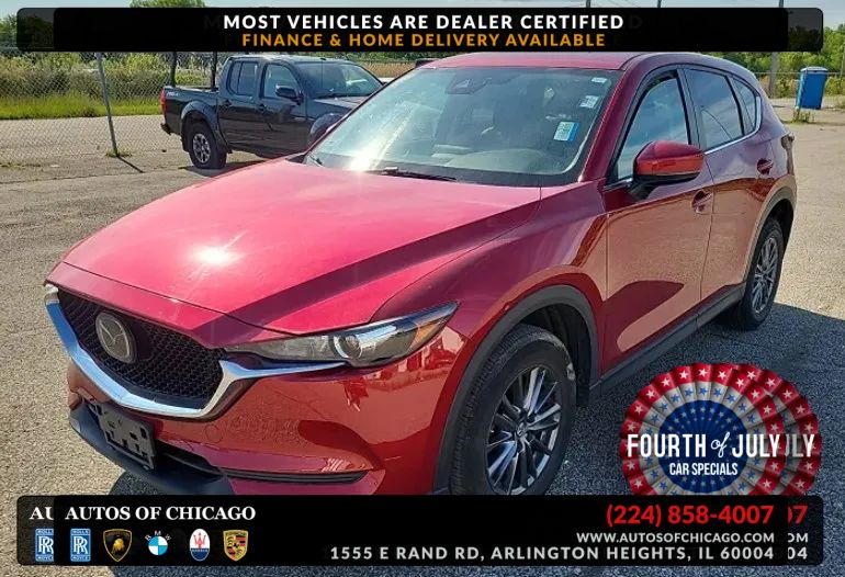 Red 2020 Mazda CX-5 SUV / Crossover All-Wheel Drive Automatic
