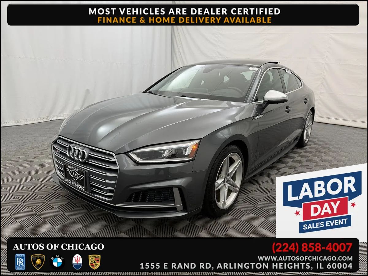 2018 Audi S5 Sportback quattro Prestige, quattro Technik (Canada)