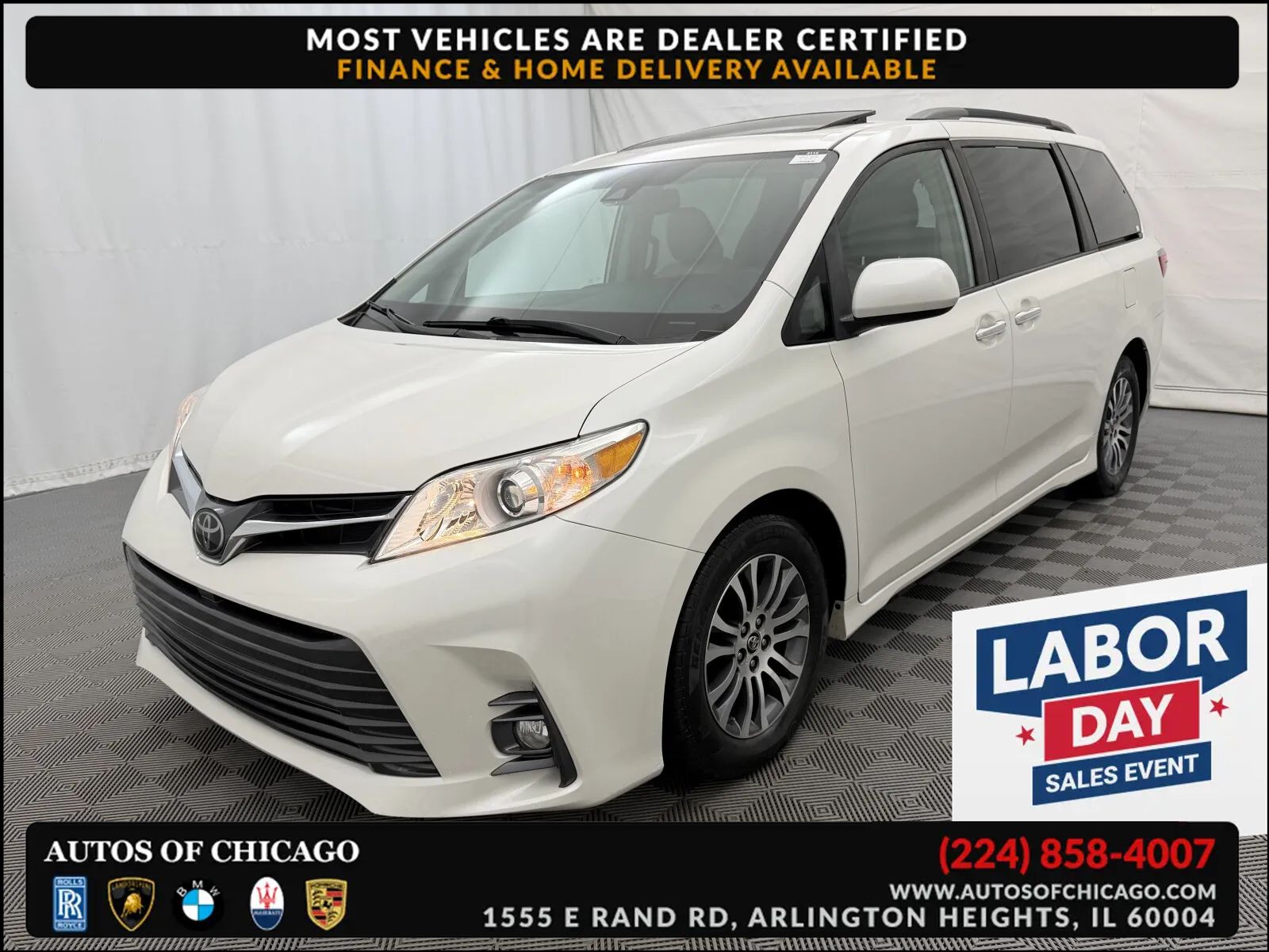 2019 Toyota Sienna Ltd/Ltd Premium/XLE/XLE Premium
