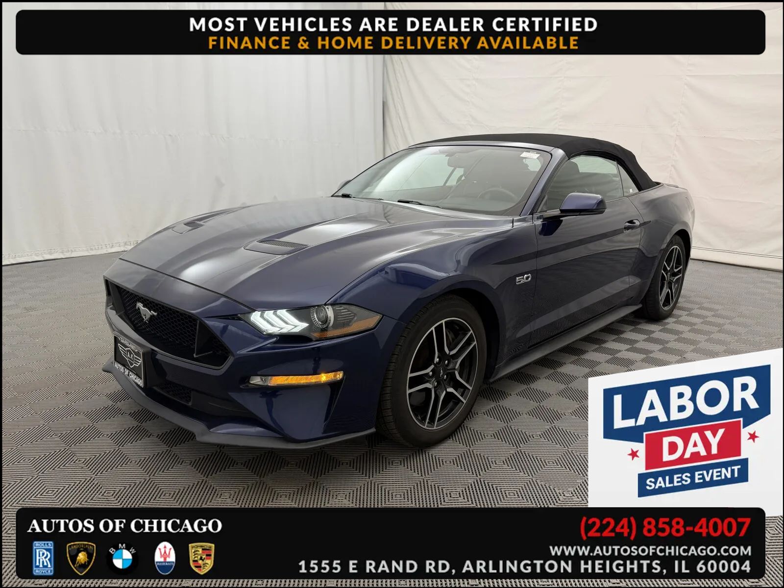 2020 Ford Mustang GT Convertible