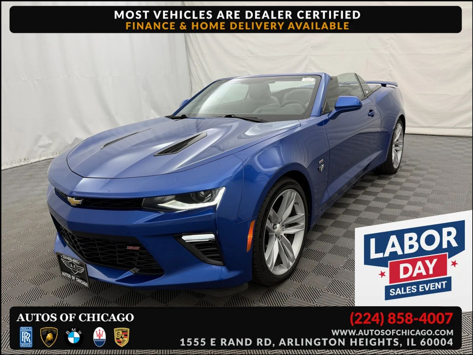 2016 Chevrolet Camaro 2SS