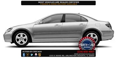 Brown (Beige) 2006 Acura RL Sedan All-Wheel Drive Automatic