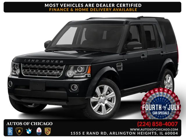 Black 2016 Land Rover LR4 SUV / Crossover All-Wheel Drive Automatic