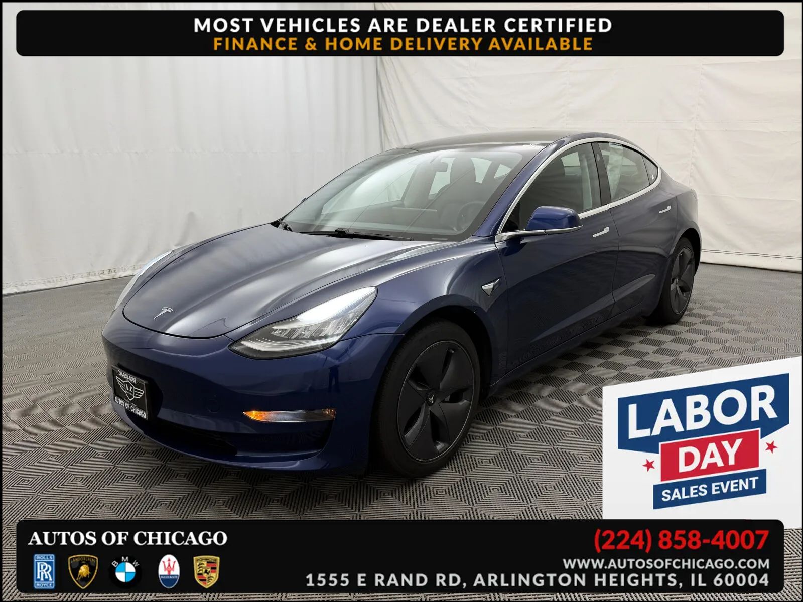 2019 Tesla Model 3 Long Range AWD