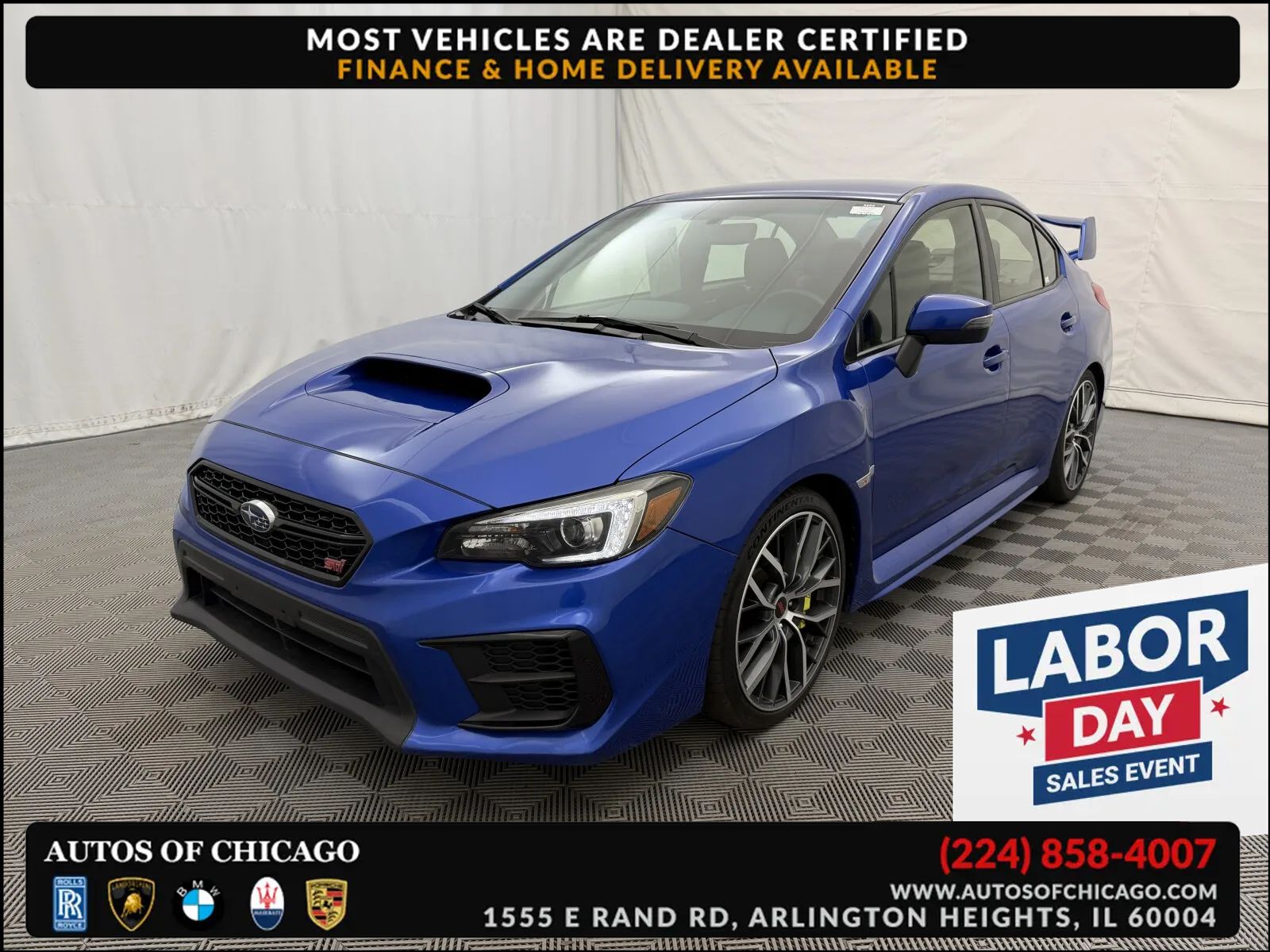 2020 Subaru WRX STI Base Performance+W+KA+RE, STI Series. White+W+KA+RE