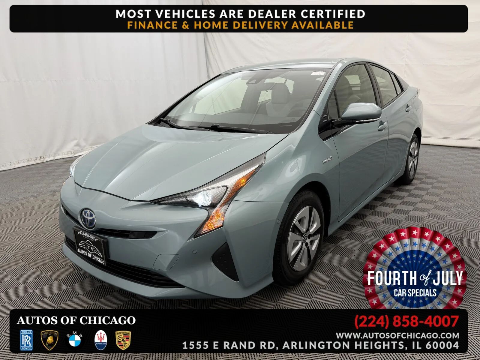 2017 Toyota Prius Hatchback Front-Wheel Drive Automatic