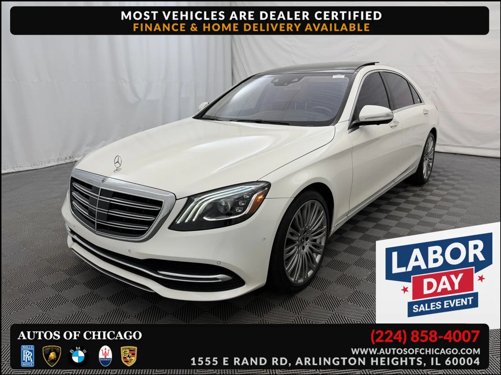 2019 Mercedes-Benz S-Class S560-4M