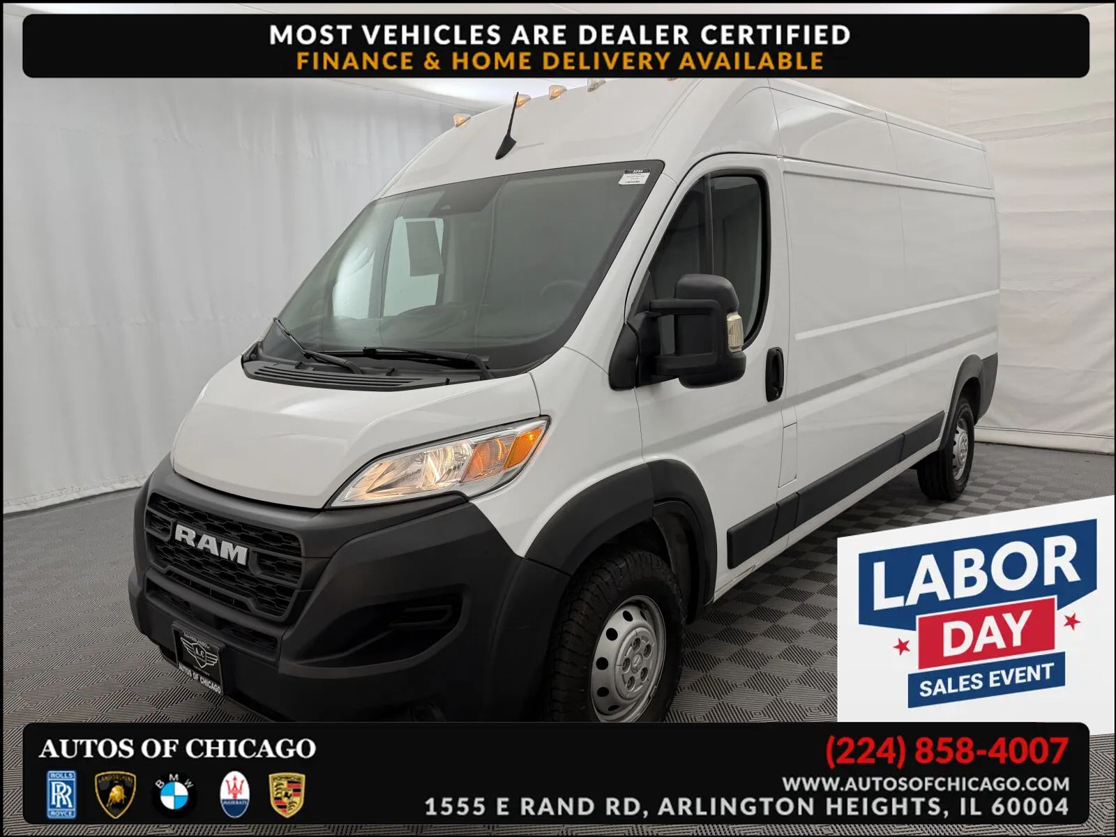 2023 Ram ProMaster Cargo Van High Roof