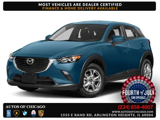 White 2018 Mazda CX-3 SUV / Crossover Front-Wheel Drive 6-Speed Automatic Overdrive