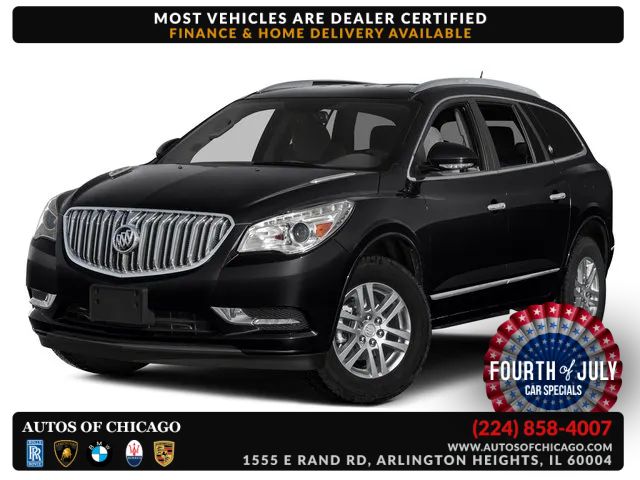 Red 2017 Buick Enclave SUV / Crossover All-Wheel Drive 6-Speed Automatic