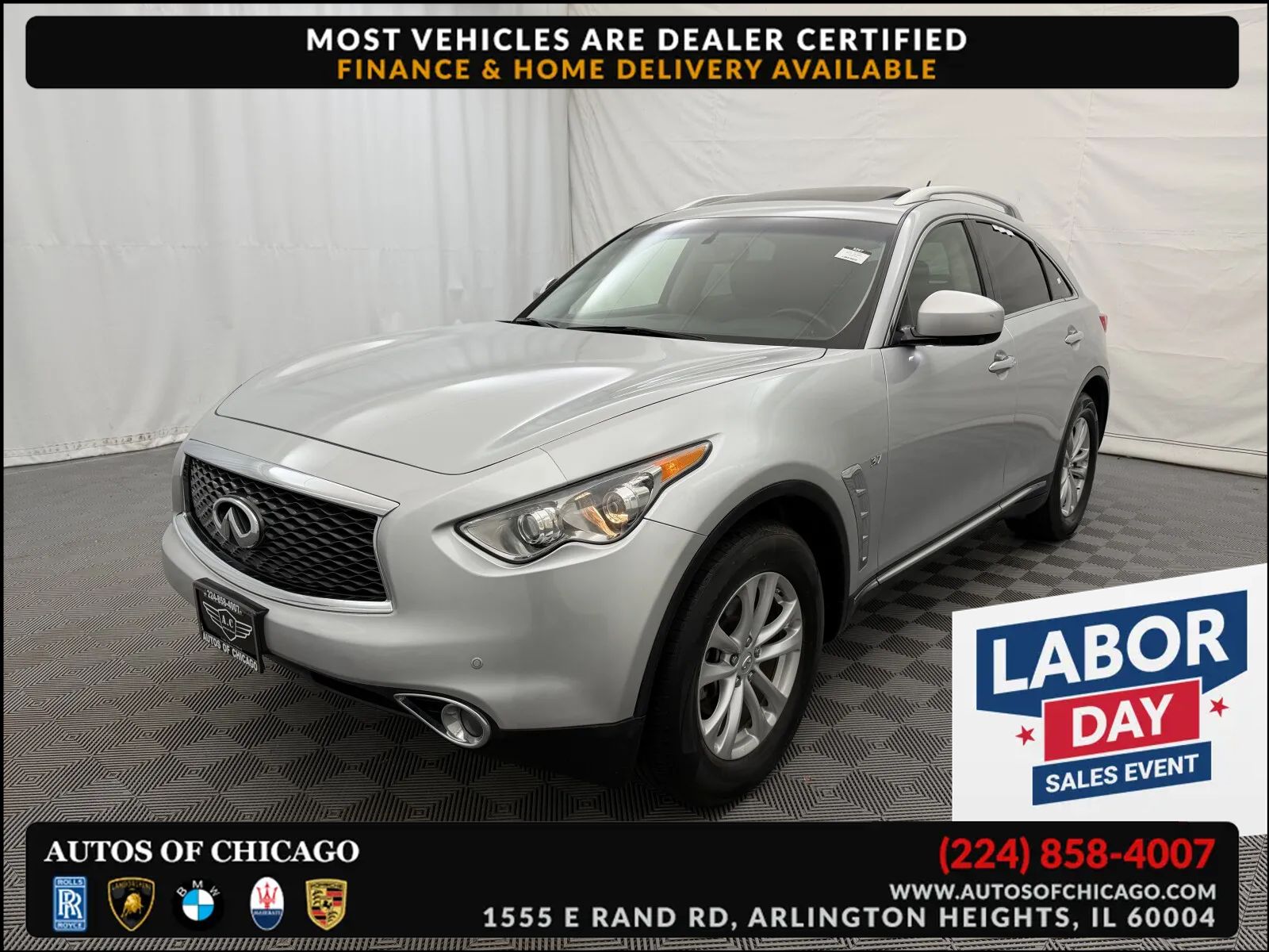 2017 INFINITI QX70 AWD
