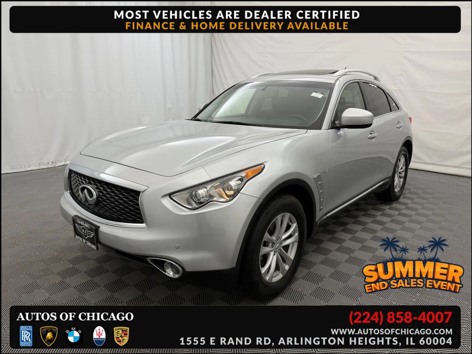 2017 INFINITI QX70 AWD